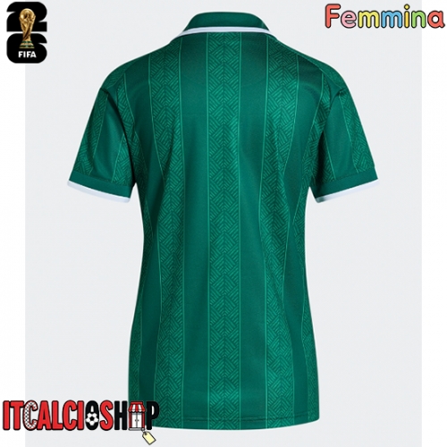 Sudafrica Seconda Maglia Femmina Mondiali 2026 Manica Corta